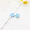 Botones Florales Coloridos Lindos Cuentas de Aleación Accesorios DIY Cadena para Teléfono de Niños Llavero Materiales de Dibujos Animados