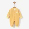 Mamelucos para Bebé, Ropa de Otoño e Invierno para Recién Nacidos para Hombres y Mujeres, Niños Pequeños Cálidos, Batas de Terciopelo, Pijamas, Ropa de Otoño para Bebé