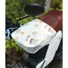 Luvas de proteção solar de verão, guidão à prova de vento para patinete elétrico, para-sol para motocicleta, guidão impermeável e respirável