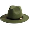 Amazon explosiones transfronterizas moda europea y americana sombrero plano simple hombres y mujeres temperamento francés sombrero de fieltro sombrero de jazz clásico