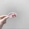 Pasador de Ganchillo de Lana Hecho a Mano DIY Orejas de Conejo Lindas Pasador Estéreo de Hierba Flor Pasador BB de Lana Hecho a Mano