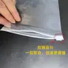 Saco Plástico Transparente com Zíper Pe para Roupas Embalagem de Roupas Saco de Armazenamento para Toalhas Meias Saco Plástico com Zíper Autovedante