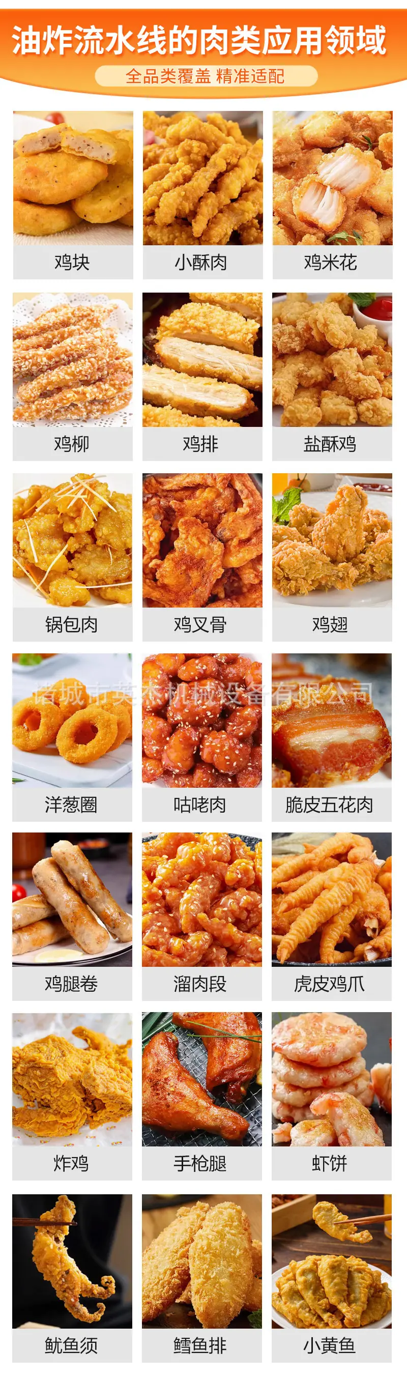 肉类油炸详情页