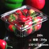 Caja de fruta desechable transparente caja de fresas cubierta caja de plástico para frutas y verduras caja de embalaje fresco caja de embalaje para frutas