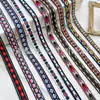 Venta al por mayor del fabricante Estilo étnico Cinta Poliéster Jacquard por computadora Adorno retro Accesorios para equipaje Encaje bordado Decoración
