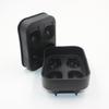 Cubo de gelo de silicone com caveira para presente de Natal, 4 cubos de gelo de caveira par, cubos de gelo de silicone com ossos de Halloween