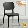 Silla moderna informal de restaurante con respaldo de escritorio de negociación, taburete de maquillaje rojo de red, silla de comedor escandinava, silla de plástico para el hogar