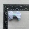 Accesorios de Oso DIY Malla Lazo Hecho a Mano Zapatos y Sombreros Bolso Colgante Pasador para Pelo de Mascota Decoración de Lazo Semi-Terminada