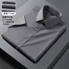 Camisa de manga larga sin planchar, ropa de trabajo unisex, atuendo formal de negocios, camisa blanca para profesionales, ropa de trabajo blanca profesional del mismo estilo