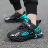 Zapatos para niños de 10 a 15 años, primavera y otoño, nuevos, de cuero, ligeros, suela suave, para niños estudiantes, ligeros, para correr, deportivos