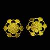 Yingyi Jewelry DIY Estilo Tang Restauração Li Coroa Ornamentos Redondos Flor Grampo de Cabelo Antigo Grampo de Cabelo Coroa de Cabelo