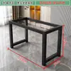 Soportes para patas de mesa, estructura metálica para mesa, hierro forjado, hecho a medida, soldado, pintado, patas para mesa de comedor, patas para escritorio de oficina, patas para mesa de centro y barra de bar de hierro forjado