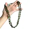 Collar Largo en Capas con Cuentas de Concha Verde Estilo Bosque Estilo Bohemio Cadena para Clavícula Primavera y Verano para Mujer con un Toque de Alta Gama