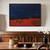 Pintura decorativa de pared de fondo para sala de estar vintage estilo francés, pintura colgante de alta gama hecha a medida para recibidor, pintura de paisaje relajante