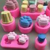 Molde de Silicona Marshmallow Pinch Tamaño Mediano Pequeño Molde Flip Garra de Gato Tamaño Grande Pequeño Molde Grande para Pudín