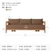 Villa de ocio al aire libre, patio, jardín, muebles de madera maciza, terraza al aire libre, protector solar impermeable, sofá de teca, mesa de centro combinada