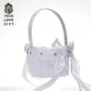 Cesta de Flores Pequeña Estilo Nuevo Occidental Cesta de Flores de Boda Flor de Mano para Niños Cesta de Boda Tejida de Plástico Vestido de Boda Cesta para Niños Fabricantes