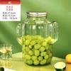 Cubo de bebidas de vidrio comercial con grifo, cubo para cerveza casera, té de frutas, cóctel de celebridades de Internet, cubo para Coca-Cola, contenedor, botella de vino