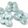 Fornecimento de botões de borboleta perolados, componentes para acessórios de roupa e cabelo DIY, botões de resina dopamina para camisas infantis