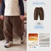 Pantalones de Invierno Cálidos Jerry para Bebés Niños 2026 Pantalones de Punto Casuales para Niños con Forro de Terciopelo Ropa de Invierno para Niños Pequeños Bebés