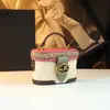 Bolsa Saco Estampada Color Block 2026 Nova Clássica Tendência Bolsa de Mão Feminina Couro Genuíno Estilo Nicho Bolsa Transversal