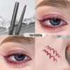 Envío por cuenta del nuevo delineador de ojos de zorro chino delineador de ojos de hoja roja bolígrafo de pegamento para delineador de ojos duradero sin correrse impermeable estudiante fiesta