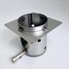 Accesorios para parrilla de ahumado vertical de pellets de madera pitbosssportsman series caja de combustión