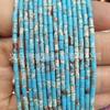 Cuentas de tubo de 4*2 mm, cuentas cilíndricas largas, accesorios para joyería, pulsera DIY, cuentas espaciadoras de tubo recto, productos semiacabados
