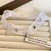Super Fada Renda Branca Cruz Clavícula Colar Acessórios Alto Senso Celebridade da Internet Colar Explosivo Laço Corrente da Clavícula