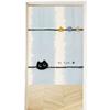 Cortina de Puerta de Gato Divertido de Dibujos Animados Sin Clavos Cortina Divisoria Hogar Sala de Estar Dormitorio Cocina Baño Media Cortina