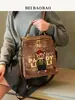 Fábrica de Bolsas North Venda Direta: Nova Bolsa de Mão e Mochila Color Block para Viajantes Transfronteiriços, Mochila de Desenho Animado de Grande Capacidade para Mulheres