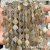 14mm pedra natural cristal ágata trevo de quatro folhas contas soltas semi-acabadas pulseira faça você mesmo acessórios de joias antigas atacado