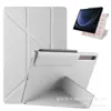 Adecuado para Samsung Galaxy Tab S10Fe+ 13.1 pulgadas Magnético Plegado en Y Clip de Doble Cara Funda Protectora S9Fe Funda Protectora