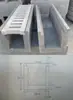 Canaleta de drenagem de concreto em forma de U Calha de drenagem pré-fabricada de cimento Canal de irrigação para terras agrícolas Calha retangular de cimento Canaleta em forma de U