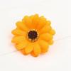 Decoração DIY girassol crisântemo girassol guirlanda atacado chapéu de palha chinelos acessórios flor artificial tecido flor