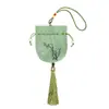 Palácio em destaque Brocade Panky Sachet Antique Carry-on Bordado Lucky Bag Car Hanging Dragon Boat Festival Sachet Saco Vazio