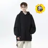 Sudadera Pesada con Bordado 3D Lavada a la Piedra y Desgastada para Hombre Tallas Grandes, Nueva para Otoño/Invierno 2026 para Adolescentes