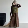 Conjunto casual de otoño para niñas 2026 nuevo estilo coreano primavera y otoño chaleco moderno conjunto de tres piezas al por mayor