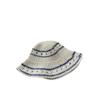 Sombrero de Pescador Tejido para Mujer Estilo Coreano Combinable Muestra el Rostro Pequeño Verano Sombrilla Sombrero de Paja Estilo Fresco Pequeño Plegable Protector Solar Ala Ancha Trendy