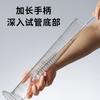 Fábrica Profesional de Cepillos para Comercio Exterior de Taizhou Explosiones Transfronterizas Cepillo para Taza de Mango Largo Artefacto para Limpieza de Contenedores de Vidrio de Laboratorio