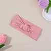 Diadema Elástica de Poliéster y Nylon de Color Sólido, Estilo Nuevo Europeo y Americano, para Bebés, Linda Diadema Suave Estilo Nudo que Protege la Fontanela, Diadema Ancha
