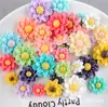 Pegamento Crema Pasador Flor de Camelia Girasol Flor Pequeña Accesorios para el Cabello DIY Materiales para Funda de Teléfono de Resina Accesorios DIY Venta al por Mayor