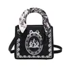 Bolsa Diana Bordada Moda Retro Luxo Leve Transfronteiriça Feminina 2026 Transversal Bolsa de Mão de Alto Padrão Bolsa Transversal de Ombro