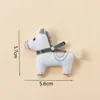 Acessórios de Roupa para Pônei DIY Broches Pingentes de Tecido Decorações do Ano do Cavalo Pequenos Acessórios Pingentes de Pônei