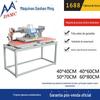 DSMC/dashanming prensa de passar roupa de pressão de ar de estação dupla máquina de passar roupa deslizante