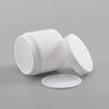 Suministro de fábrica botella redonda recta de 100 g de doble capa de PP botella de película de barro botella de boca ancha botella de plástico vacía botella de crema