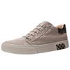 Nuevos Zapatos de Hombre Otoño 2026 Estilo Coreano Versátiles Casuales de Moda Planos de Lona de Caña Baja Slip-On con Banda Elástica de Lona