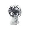 Ventilador Pequeño de Clip Mini Silencioso Carga USB Clipable de Escritorio Ventilador de Mesita de Noche Coche Viento Fuerte Ventilador Pequeño de Clip