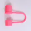 En Stock 10mm, 8mm Tapa de Silicona para Popote Tapa de Popote Cubierta Tapón Antiderrames Accesorios Cubierta de Silicona para Popote