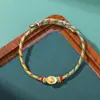 Pulseiras Coloridas de Corda para o Festival do Meio Outono de 2026 em Vários Estilos para Casais, Pulseiras Versáteis Feitas à Mão para Festas, Em Estoque para Atacado
